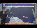 Tracking the Tropics: Three new disturbances being tracked, one with 90% chance of formation
