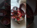 Karwachouth Special Thali Decoration ll Puja Thali Decoration ll Creative Puja Thali #karwachauth