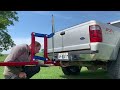 Building a easy dirtbike hitch carrier