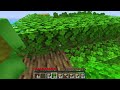 Mikey and JJ Found a Tree Village in Minecraft (Maizen)