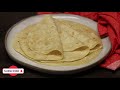 How to make Soft Flour Tortillas / Burrito / Taco Wrappers / Step by Step - Episode 1209