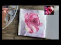 Paint a Pink Rose in Watercolor | Paint with me