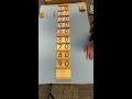 Ten Boards and Beads Presentation Montessori Primary Mathematic