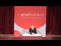 Noam Chomsky – What principles and values rule the world? – DAI Heidelberg