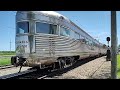 The Nebraska Zephyr east returning to East Union at the IRM on May 19, 2024