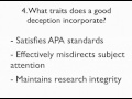 Research Ethics Part 1