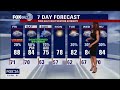 Houston weather: Warm, partly cloudy Thursday evening in the 80s