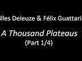 Gilles Deleuze & Félix Guattari's 