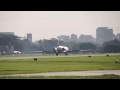 Crosswind landing - Andes MD80 LV-CCJ