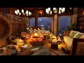 Relaxing Jazz Instrumental Music for Good Mood, Study, Work ☕ Cozy Coffee Shop Bookstore Ambience 4K