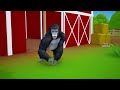 The Great Zoo Escape: Forest Wild Animals vs Gorilla Trap | Animal Revolt Battles | Funny Animals