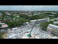 Drone Shot Construction Site: May 31, 2024