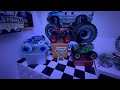 Toy Diecast Monster Truck Racing Tournament | Spin Master Monster Jam Grave Digger 🆚 MAXD