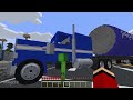 JJ and Mikey in PEPSI vs COCA COLA TRUCK CHALLENGE in Minecraft / Maizen animation