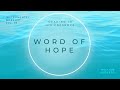 Soaking in His Presence - Word of Hope | Official Audio