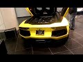 Lamborghini Aventador Pirelli Edition Engine Noise