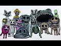 Zoonomaly Coloring Pages / How To Color All Zoonomaly Monsters / NCS Music