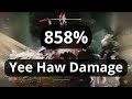 Deal 858% More Damage With This Cowpoke Build  [Lucky Pants & Last Word] [Solar Hunter] [Destiny 2]