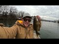 Fly fishing for winter bass (Tailwaters Lodge)