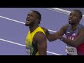 Noah Lyles pulls off UNBELIEVABLE 100m win by tightest of margins | Paris Olympics | NBC Sports