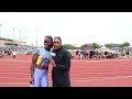 Julien Alfred fresh off her First World Gold Medal | Fourth Leg on FASTEST EVER 4x200