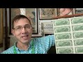 Sheets of Money - Uncut Sheets of Dollar Bills / Notes / Paper Money / Currency - What's It Worth?