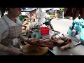 ONLY $0.60! Beautiful Lady Pork Chopping Skill ! Selling 500kg roast pork a day |Vietnam Street Food