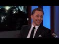 Tom Hiddleston being adorable for 16 minutes straight