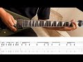 [TAB] Sepultura - Nomad (guitar cover)