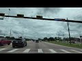 Scenic Drive from Sugar Land to Galveston: A Cloudy Spring Day on Texas Highways