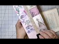 Craft with me / Flip Flop journal / Binding signatures to the cover / Part 4