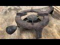 Old Rusty Stove Restoration | Mister Patina