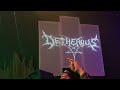 Detherous - Skull Fracturing Nightmare (Demolition Hammer Cover) -Live in Vancouver December 9 2023