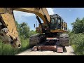 Loading & Transporting The Caterpillar 385C Excavator - Sotiriadis/Labrianidis Constructions - 4k