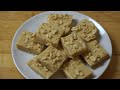 4 Ingredient Peanut Butter Fudge | One Pot Chef