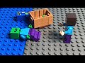 Lego Minecraft Fail (Sticky Bricks)