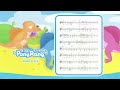 스피노사우루스 공룡송  (동요 피아노 악보) - 나는야 공룡 동요 - Nursery rhyme piano sheet music - PonyRang TV Kids Play