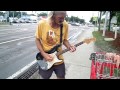Danny Turk the Homeless Guitar Player in Tampa Florida
