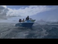 Wave hits boat - Accident at Teahupoo