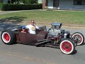 Marlow, Oklahoma - July 4th 2009 Parade - Tod's Rat Rod