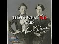 Confederate States’ First Lady Varina Davis with Dr. Ashley Luskey | That's What She Said