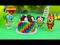 Rainbow Chocolate Cake 🌈 Miniature Rainbow Chocolate Cake Decorating Recipe 🌈 1000+ Miniature Ideas