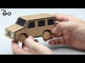 How to make Powered Car from Cardboard - DIY Powered Car