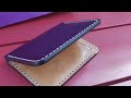 Make a Leather Wallet Using a Diode Laser Engraver / Lightburn (SVG Available)