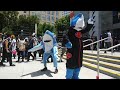 Left Sharks at Fanime 2019