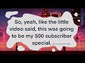 600 Subscribers//Huge Gift + Huge Changes