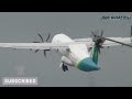 Aer Lingus ATR72-600 Takeoff from Glasgow to Dublin | GLA Spotting | JSM Aviation