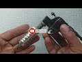 How to make a tattoo machine out of motorcycle handbrake w/ dc motor(p1)
