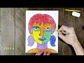 How to Draw an Abstract Self Portrait