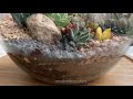 How to make your succulent terrarium Easy. English subtitles activate them